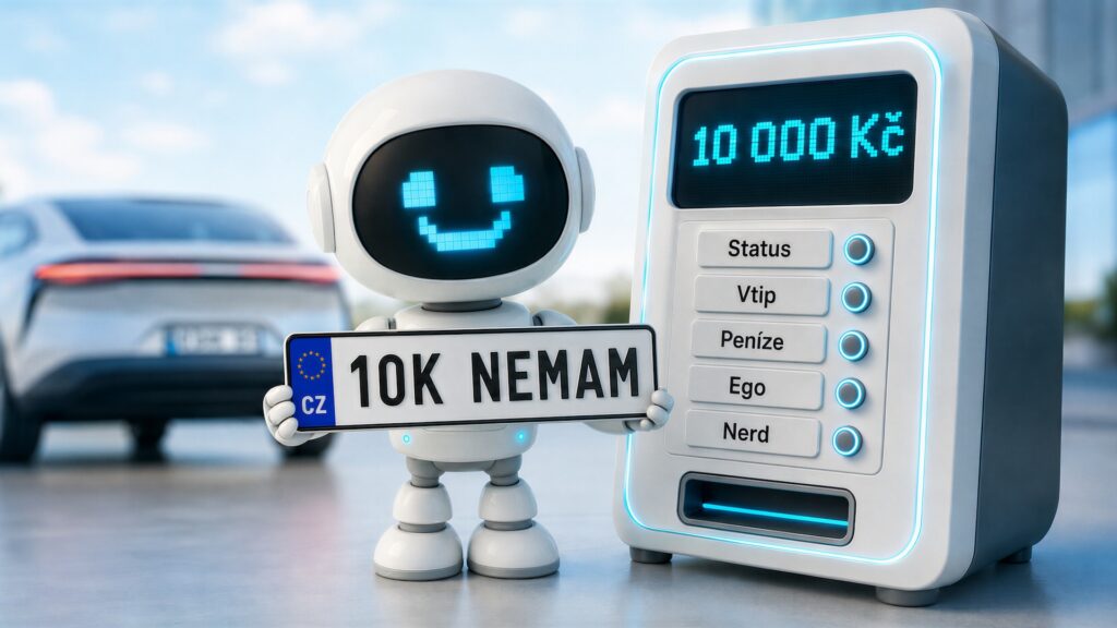 Dal/a bys 10 000 Kč za osm znaků na autě? Někdo ano. Eligot prošel téměř 46 tisíc registračních značek na přání a nestačil se divit.